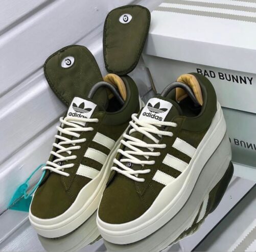 Améliorez votre collection de chaussures avec ces baskets Adidas x Bad Bunny Campus.