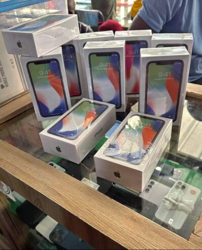 iPhone X 64giga nouveau dans carton scellé