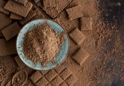 top-view-chocolate-with-cocoa-powder