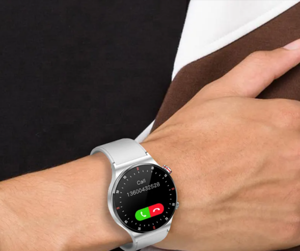 Montre intelligente NFC écran tactile QW33 Smartwatch