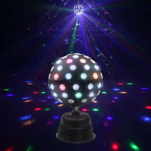 Lumière de boule disco de scène