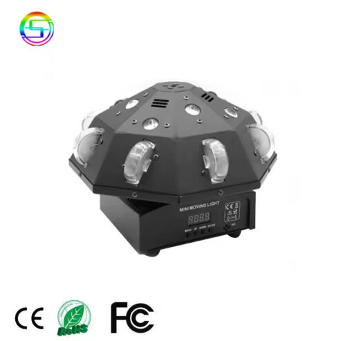 Projecteur Laser rotatif à 360 ° Rgbw Led