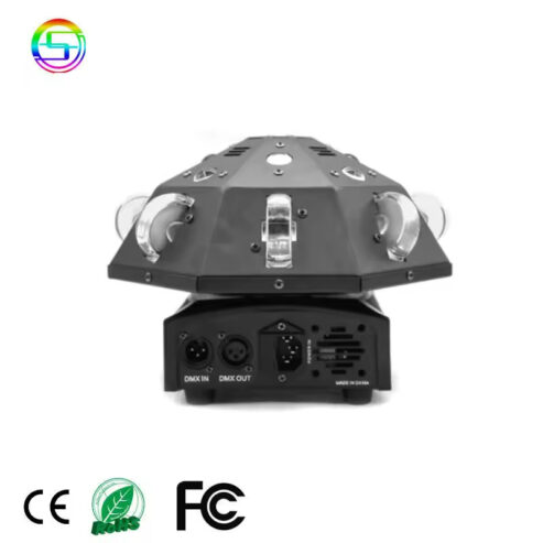 Projecteur Laser rotatif à 360 ° Rgbw Led