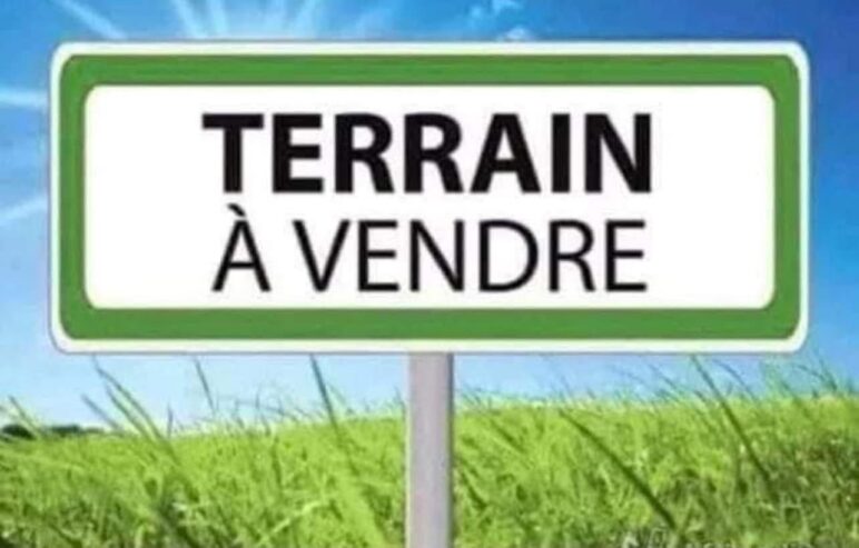 TERRAIN BORDURE ROUTE-MER JACQUEVILLE