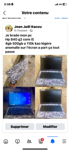 Je brade mon pc