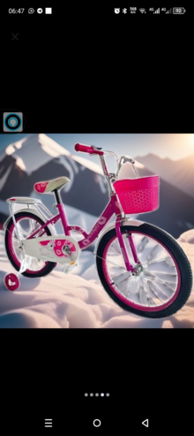 Vélo Rose pour enfants