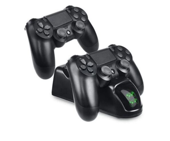 « Chargeur Manette PS4 Double Dock – Station de Recharge Rapide avec Indicateur LED et Protection Surcharge »